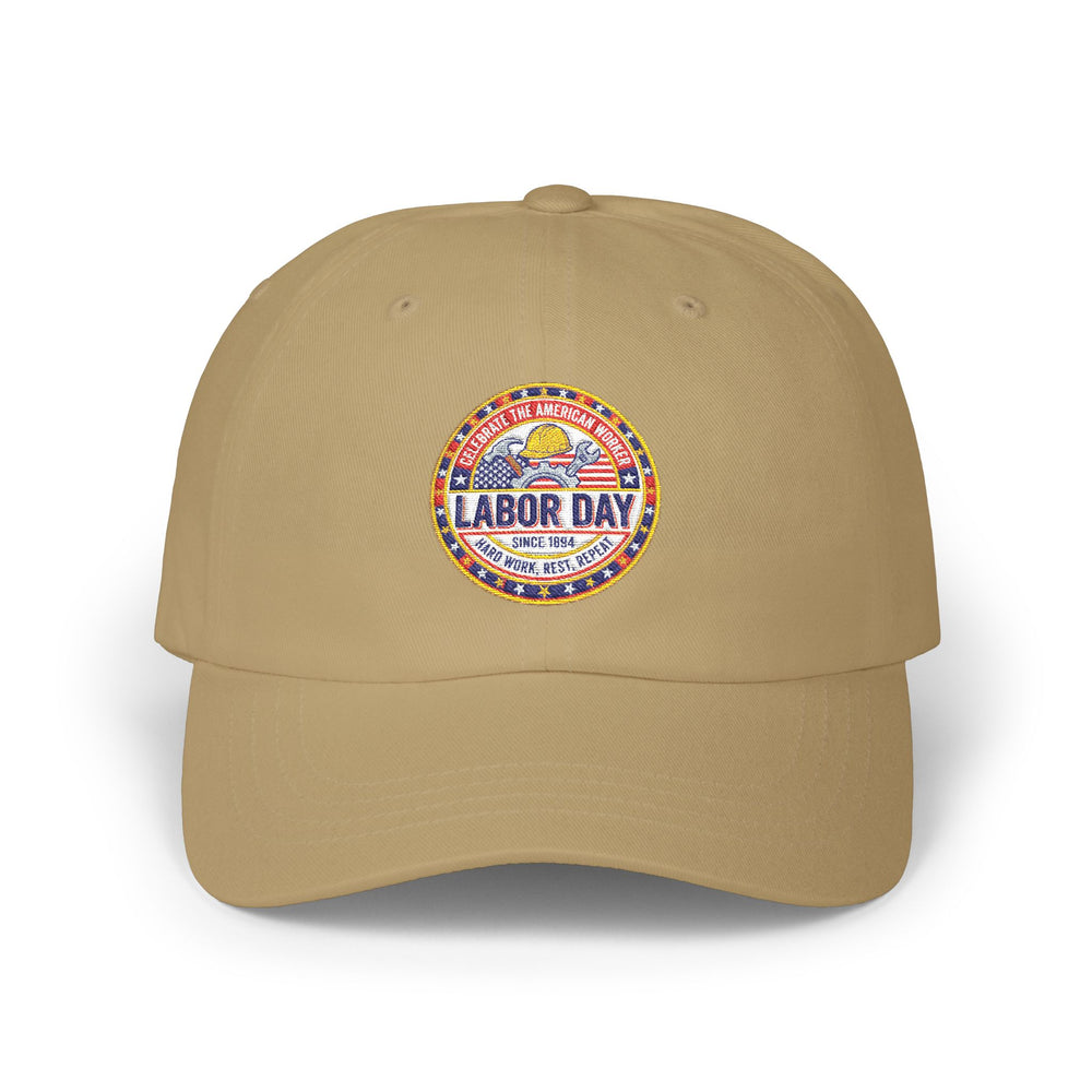 Labor Day Patch Dad Cap – Vintage Festival Hat