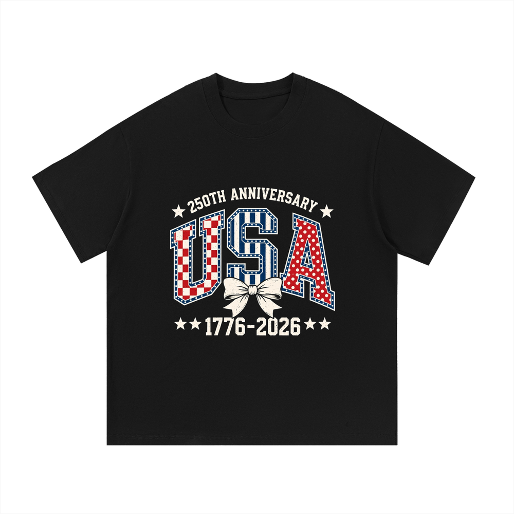 USA 250th Anniversary Shirt, 4th of July Shirt, Unisex Cotton Shirt